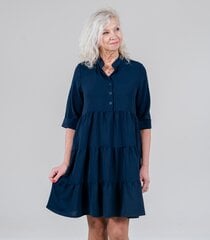 Женское платье Hansmark Leene 64136*01, тёмно-синее цена и информация | Платья | pigu.lt