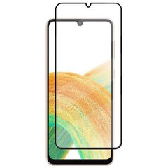 TakeMe HARD Ceramic Полной повверхностю защитное стекло для Samsung Galaxy A33 5G (A336B) Black цена и информация | Защитные пленки для телефонов | pigu.lt