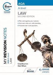 My Revision Notes: AQA A Level Law Second Edition kaina ir informacija | Ekonomikos knygos | pigu.lt
