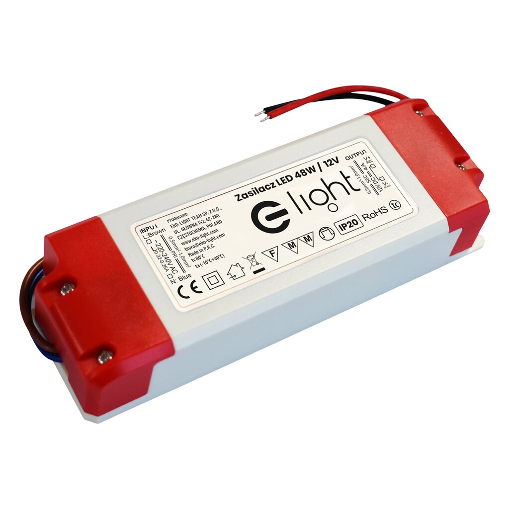 Eko-Light LED maitinimo šaltinis kaina ir informacija | Įmontuojami šviestuvai, LED panelės | pigu.lt