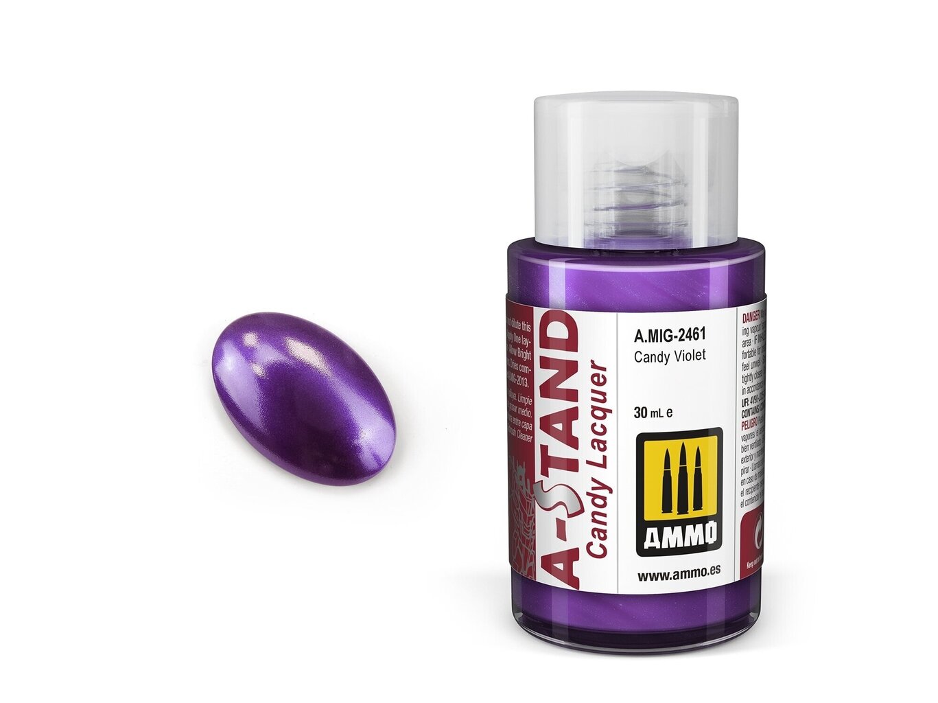 Dažai Ammo Mig A-Stand Candy Violet 2461, 30 ml kaina ir informacija | Piešimo, tapybos, lipdymo reikmenys | pigu.lt