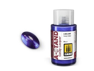 Краска  Ammo Mig A-Stand Candy Indigo 2460, 30 мл цена и информация | Принадлежности для рисования, лепки | pigu.lt