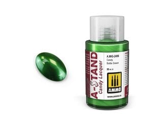 Dažai Ammo Mig A-Stand Candy Bottle Green 2456, 30 ml kaina ir informacija | Piešimo, tapybos, lipdymo reikmenys | pigu.lt