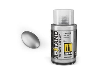 Dažai Ammo Mig A-Stand Semi Matt Aluminium 2315, 30 ml kaina ir informacija | Piešimo, tapybos, lipdymo reikmenys | pigu.lt