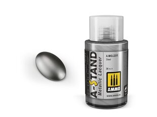 Dažai Ammo Mig A-Stand Steel 2311, 30 ml kaina ir informacija | Piešimo, tapybos, lipdymo reikmenys | pigu.lt