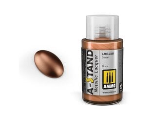 Краска Ammo Mig A-Stand Copper 2309, 30 мл цена и информация | Принадлежности для рисования, лепки | pigu.lt