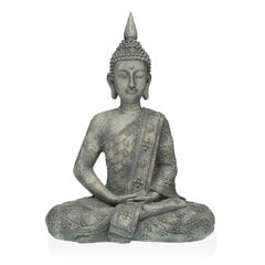 Декоративная фигура Versa Серый Будда 19 x 40 x 28 cm Смола цена и информация | Декорации для сада | pigu.lt