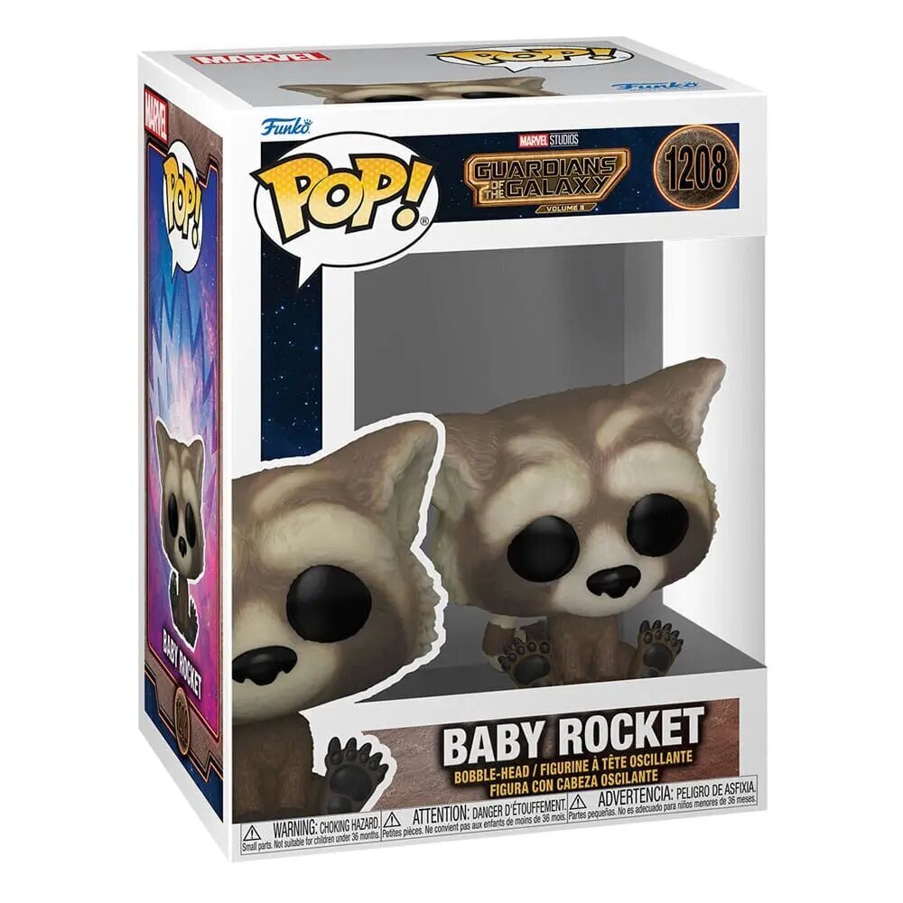 Funko POP! Guardians of The Galaxy 3 - Baby Rocket kaina ir informacija | Žaidėjų atributika | pigu.lt