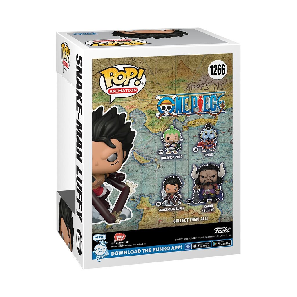 Funko POP! One Piece - Snake-Man Luffy kaina ir informacija | Žaidėjų atributika | pigu.lt
