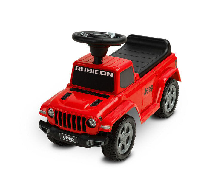 Paspiriama mašinėlė Toyz Jeep Rubicon Red kaina ir informacija | Žaislai kūdikiams | pigu.lt