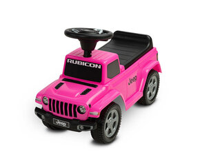 Paspiriama mašinėlė Toyz Jeep Rubicon Pink kaina ir informacija | Žaislai kūdikiams | pigu.lt