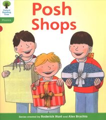 Oxford Reading Tree: Level 2: Floppy's Phonics Fiction: Posh Shops: Posh Shops, Level 2 kaina ir informacija | Knygos paaugliams ir jaunimui | pigu.lt