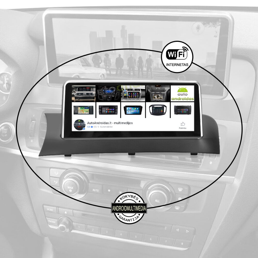 Android Multimedia BMW X3 F25 X4 F26 2011-16 kaina ir informacija | Automagnetolos, multimedija | pigu.lt