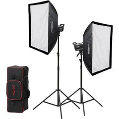 Godox SL60llD Duo KIT - Video Light цена и информация | Осветительное оборудование для фотосъемок | pigu.lt