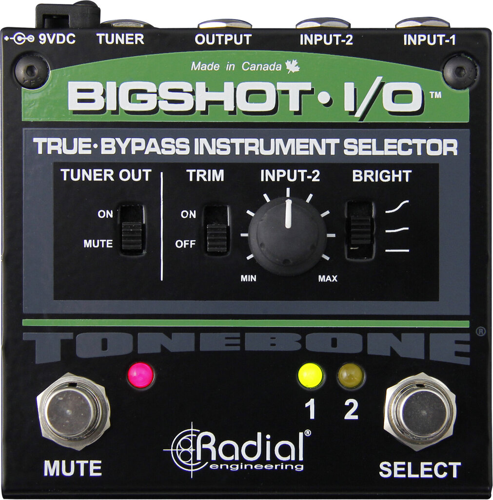 Signalo parinkiklis Radial BigShot I/O kaina ir informacija | Priedai muzikos instrumentams | pigu.lt