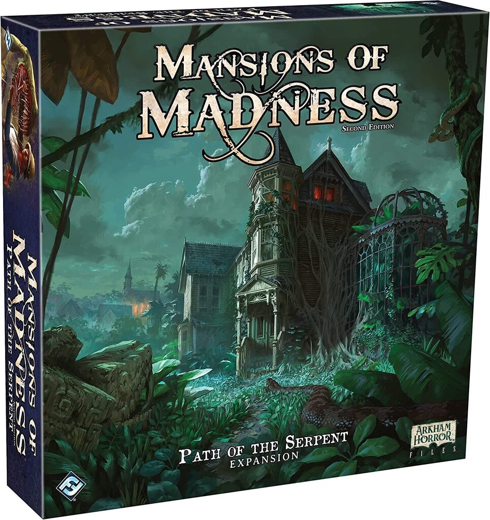 Stalo žaidimas Fantasy Flight Games Mansions of Madness Path of the Serpent, ENG kaina ir informacija | Stalo žaidimai, galvosūkiai | pigu.lt