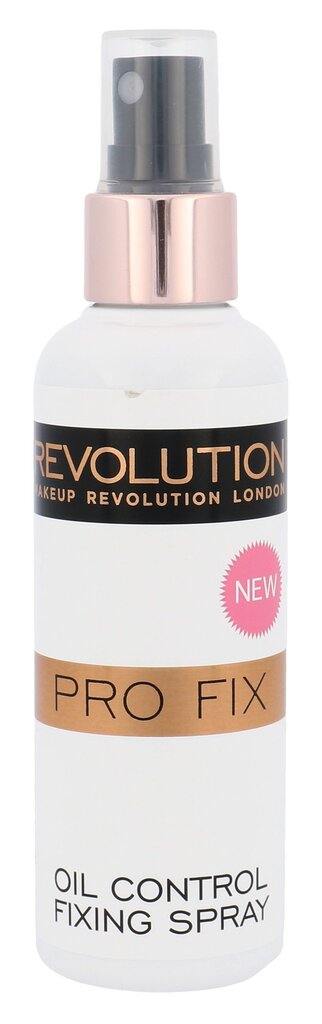 Purškiamas matinis makiažo fiksatorius Makeup Revolution London Oil Control 100 ml kaina ir informacija | Makiažo pagrindai, pudros | pigu.lt