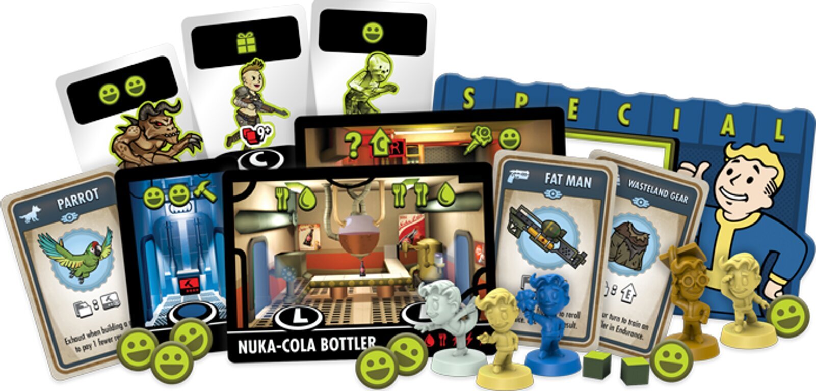 Stalo žaidimas Fallout Shelter: The Board Game, ENG kaina ir informacija | Stalo žaidimai, galvosūkiai | pigu.lt