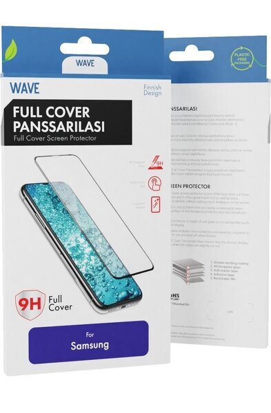 Wave Full Cover Screen Protector цена и информация | Apsauginės plėvelės telefonams | pigu.lt