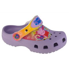 Crocs bateliai vaikams Classic Fun Peppa Pig T Clog Jr, violetiniai, 207915-530 SW955839.1337 цена и информация | Детские туфли | pigu.lt