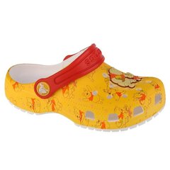 Crocs bateliai vaikams Disney Mikės Pūkuotuko T Clog Jr, geltoni, 208358-94S цена и информация | Детские туфли | pigu.lt