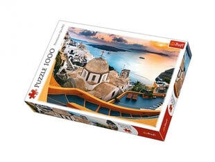 Dėlionė su vaizdu į Santorini Trefl, 1000 d. kaina ir informacija | Dėlionės (puzzle) | pigu.lt