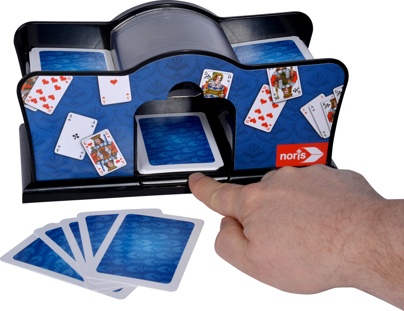 Kortų maišytuvas Simba Dickie Noris Card Shuffler цена и информация | Azartiniai žaidimai, pokeris | pigu.lt
