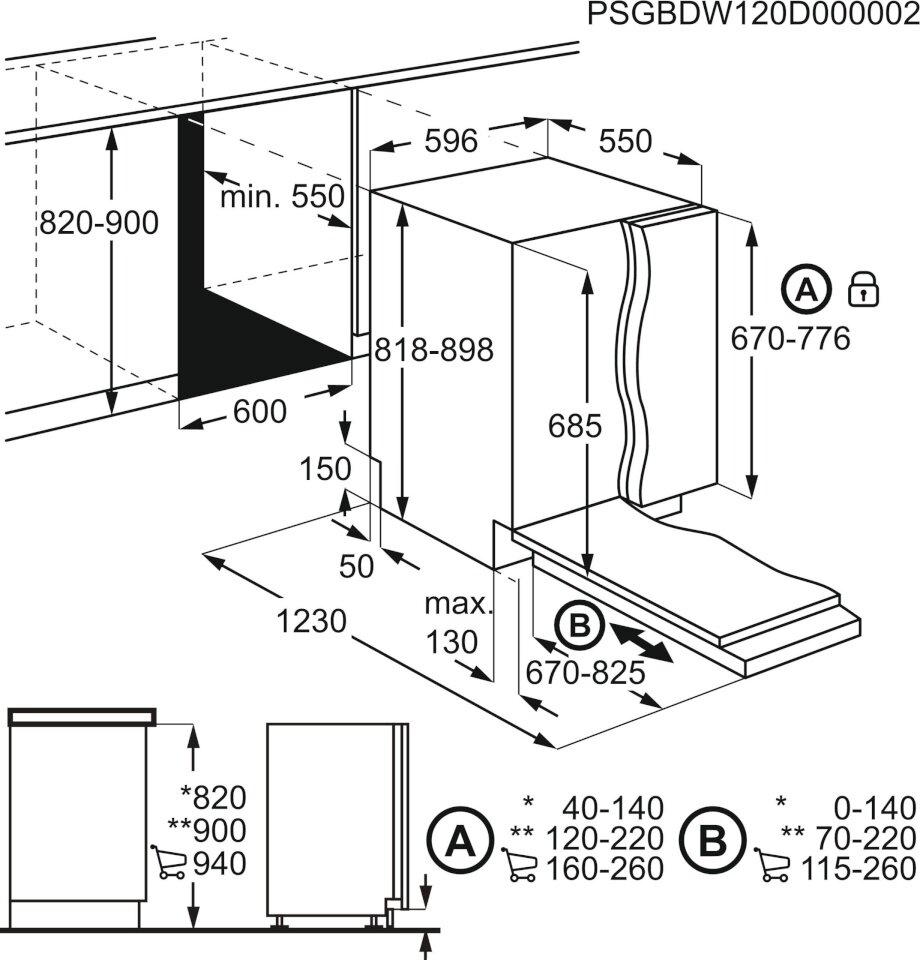 AEG FSE63657P kaina ir informacija | Indaplovės | pigu.lt