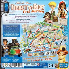 Настольная игра Days of Wonder Ticket To Ride My First Journey, FIN, SE, NO, DK цена и информация | Настольные игры, головоломки | pigu.lt