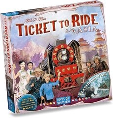 Stalo žaidimas Days of Wonder Ticket to Ride Map Collection 1: Asia, FIN, SE, NO, DK kaina ir informacija | Stalo žaidimai, galvosūkiai | pigu.lt