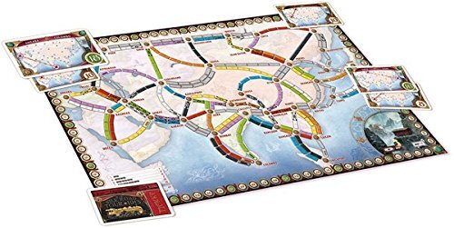 Stalo žaidimas Days of Wonder Ticket to Ride Map Collection 1: Asia, FIN, SE, NO, DK цена и информация | Stalo žaidimai, galvosūkiai | pigu.lt