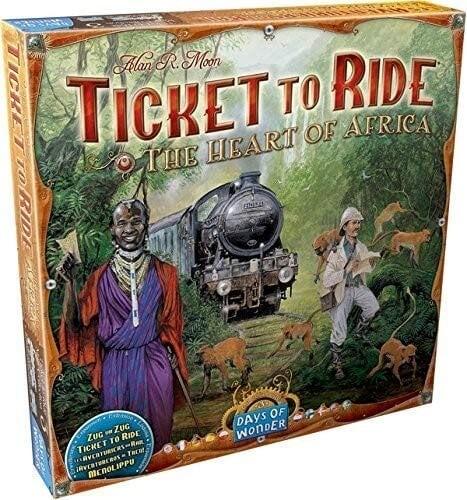 Stalo žaidimas Days of Wonder Ticket to Ride Map Collection 3: Africa, FIN, SE, NO, DK kaina ir informacija | Stalo žaidimai, galvosūkiai | pigu.lt