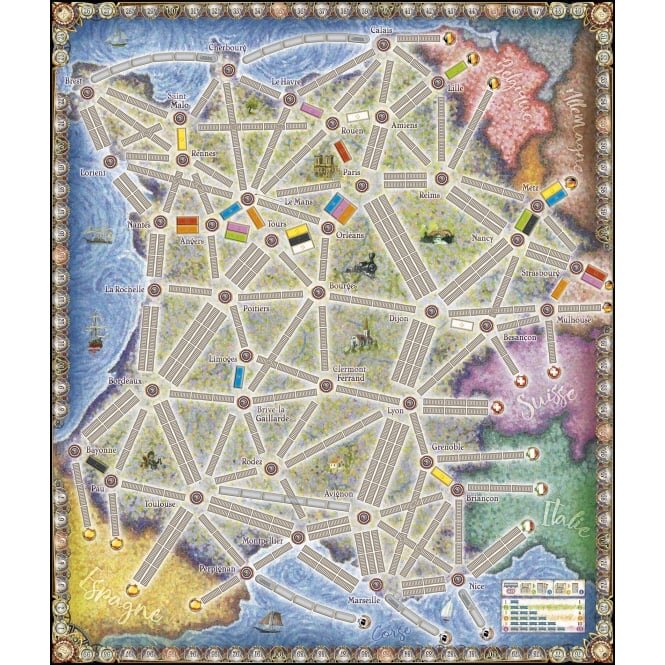 Stalo žaidimas Days of Wonder Ticket to Ride Map Collection 6: France, FIN, SE, NO, DK цена и информация | Stalo žaidimai, galvosūkiai | pigu.lt