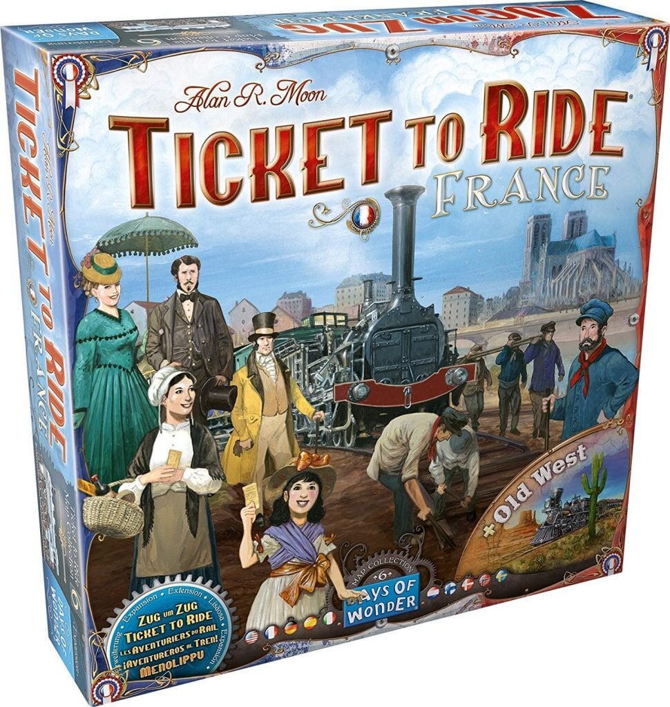 Stalo žaidimas Days of Wonder Ticket to Ride Map Collection 6: France, FIN, SE, NO, DK цена и информация | Stalo žaidimai, galvosūkiai | pigu.lt