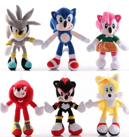 Minkštas žaislas Ežiukas Sonikas Sonic the Hedgehog Amy Rose, 28cm kaina ir informacija | Minkšti (pliušiniai) žaislai | pigu.lt