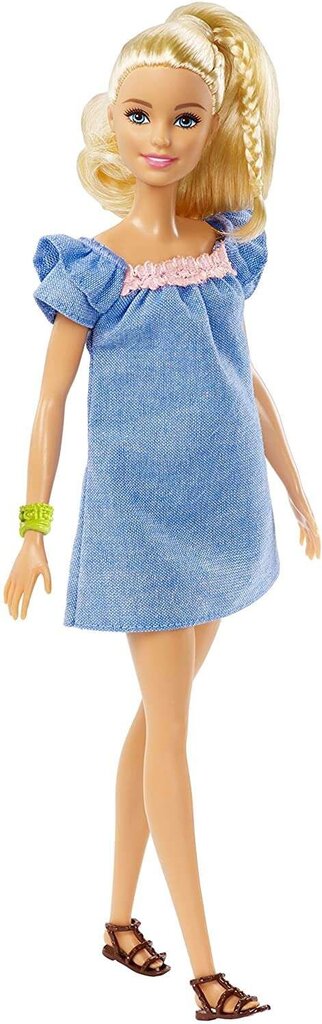Lėlė Barbie Fashionistas blondinė + drabužių priedai Mattel kaina ir informacija | Žaislai mergaitėms | pigu.lt