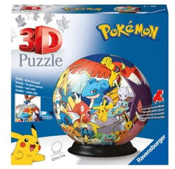 Dėlionė su pokemonu Ravensburger 3D Puzzle, 72 d. kaina ir informacija | Dėlionės (puzzle) | pigu.lt