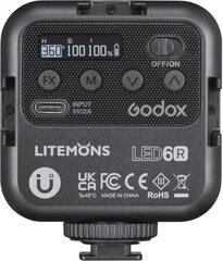 Godox Litemons LED6R цена и информация | Осветительное оборудование для фотосъемки | pigu.lt