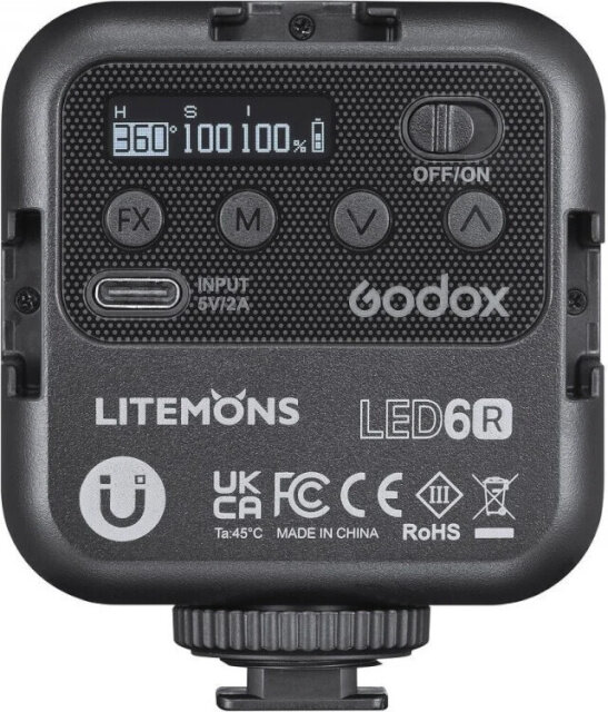 Godox Litemons LED6R kaina ir informacija | Fotografijos apšvietimo įranga | pigu.lt