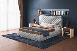 Lova Harmony Luxury, 180x200cm, pilka kaina ir informacija | Lovos | pigu.lt