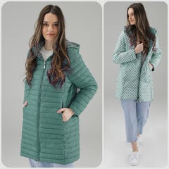 Двусторонняя куртка для женщин Taja, зеленая цена и информация | Женские куртки | pigu.lt