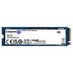 Kingston NV2 SNV2S/4000G 4TB M.2 NVMe kaina ir informacija | Kingston Kompiuterinė technika | pigu.lt