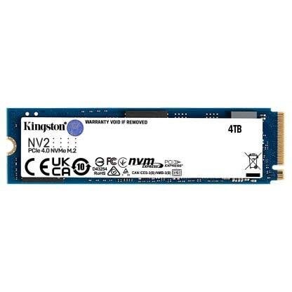 Kingston NV2 SNV2S/4000G 4TB M.2 NVMe kaina ir informacija | Vidiniai kietieji diskai (HDD, SSD, Hybrid) | pigu.lt