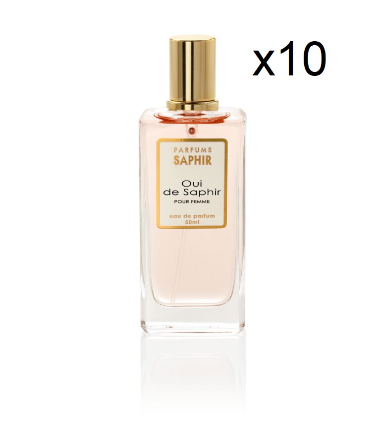 Kvapusis vanduo Saphir Oui De Saphir EDP moterims, 50 ml x 10 vnt. kaina ir informacija | Kvepalai moterims | pigu.lt