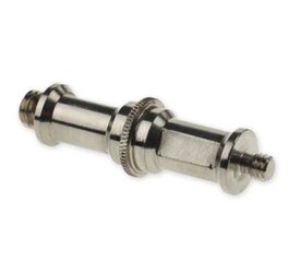 Caruba Spigot Adapter 1/4" Male - 3/8" Male (52мм) цена и информация | Аксессуары для фотоаппаратов | pigu.lt