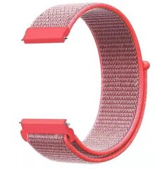 Wave Nylon Strap 20 mm kaina ir informacija | Išmaniųjų laikrodžių ir apyrankių priedai | pigu.lt