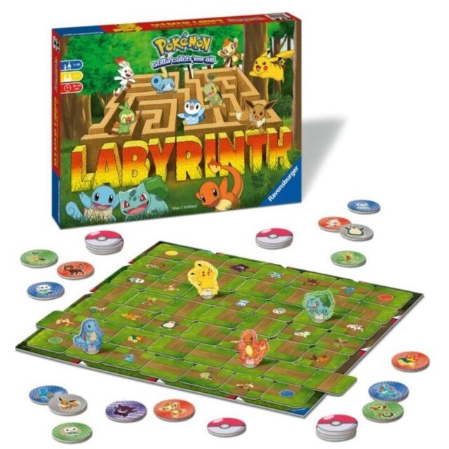 Stalo žaidimas Ravensburger Pokemon Labyrintti, SE, DK, NO, IS kaina ir informacija | Stalo žaidimai, galvosūkiai | pigu.lt