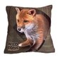 Vaikiška pagalvė su lapės dekoracija Wildzone, 28x27 kaina ir informacija | Medžioklės reikmenys | pigu.lt