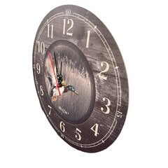 Laikrodis su anties dekoracija, 30 cm kaina ir informacija | Medžioklės reikmenys | pigu.lt