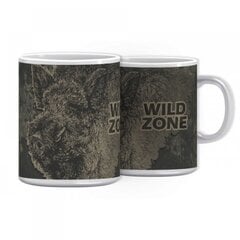 Keramikinis puodelis Wildzone, šerno dekoracija цена и информация | Охотничьи принадлежности | pigu.lt